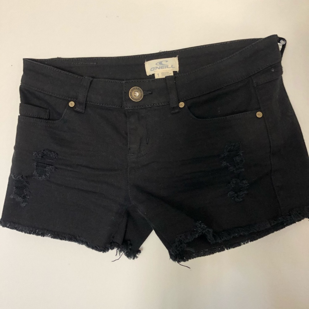 O’Neill blackest black denim short (25)